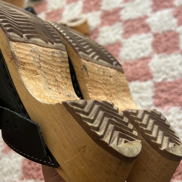 Alma MIA black Swedish clogs - Picture 7 of 8